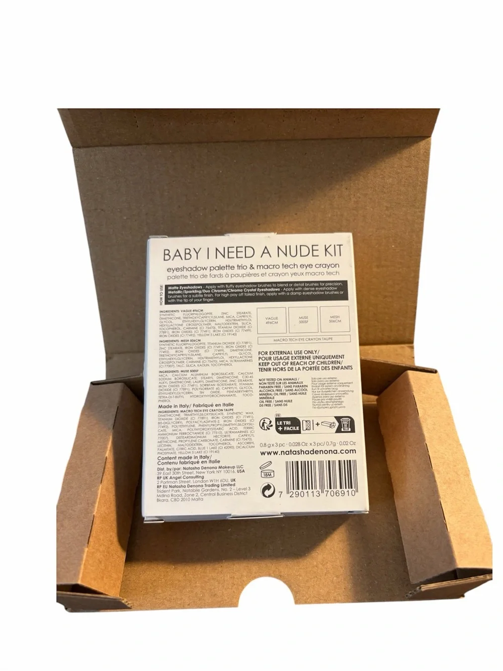 Natasha Denona, Limited Edition “Baby I need A Nude Kit”